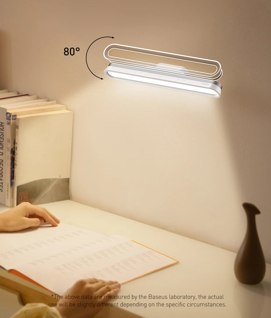 Chargeable MAGNETIC READING LED LAMP