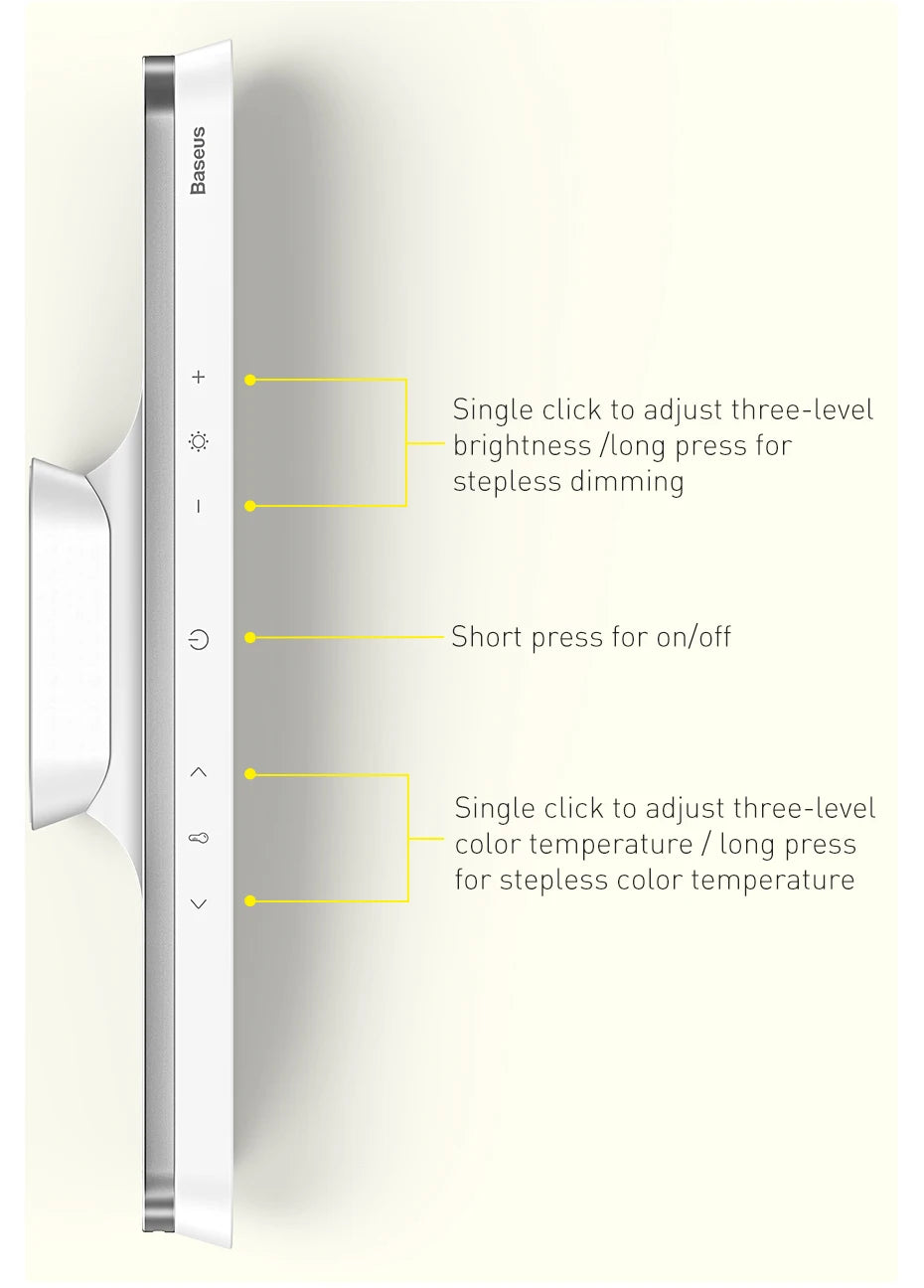 Chargeable MAGNETIC READING LED LAMP