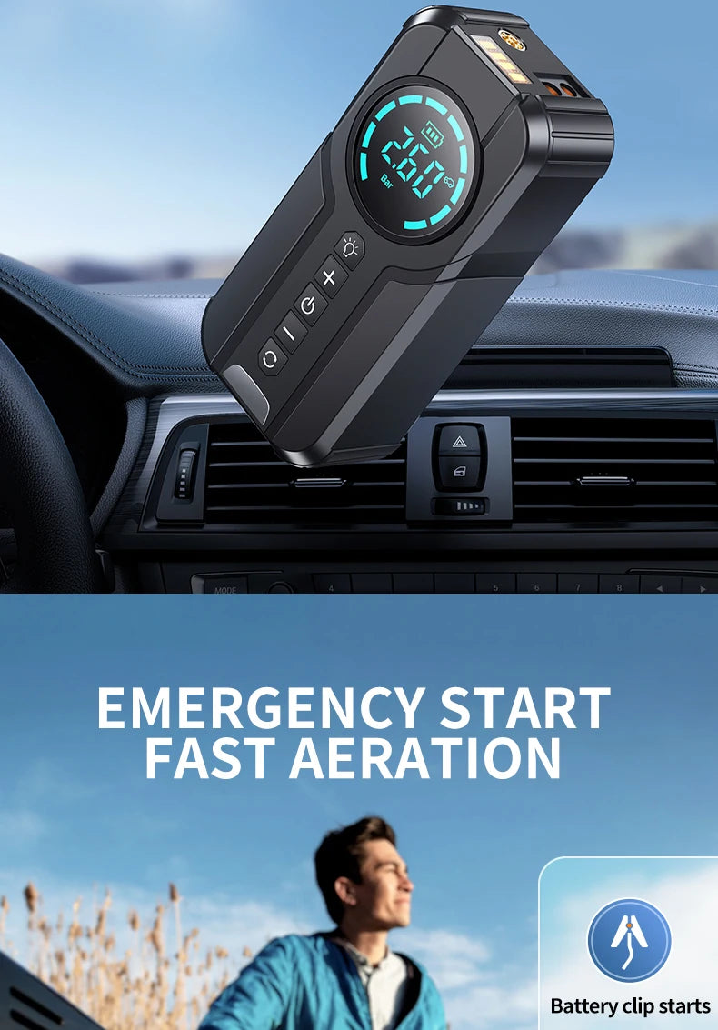 ULTIMATE CAR JUMP STARTER 4-in-1