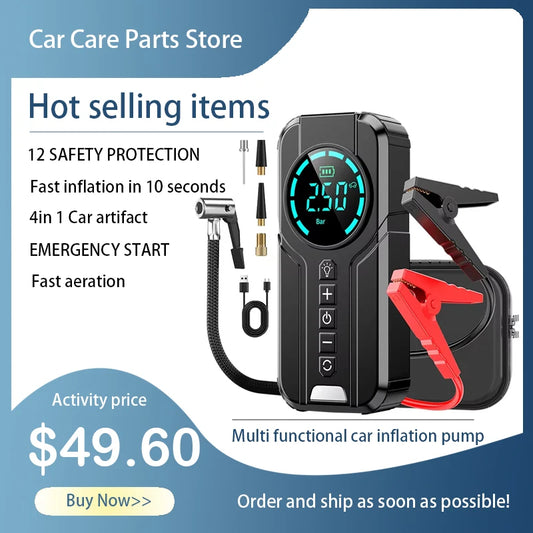 ULTIMATE CAR JUMP STARTER 4-in-1