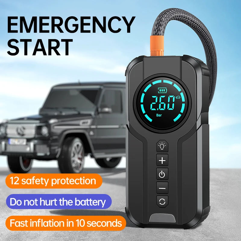 ULTIMATE CAR JUMP STARTER 4-in-1