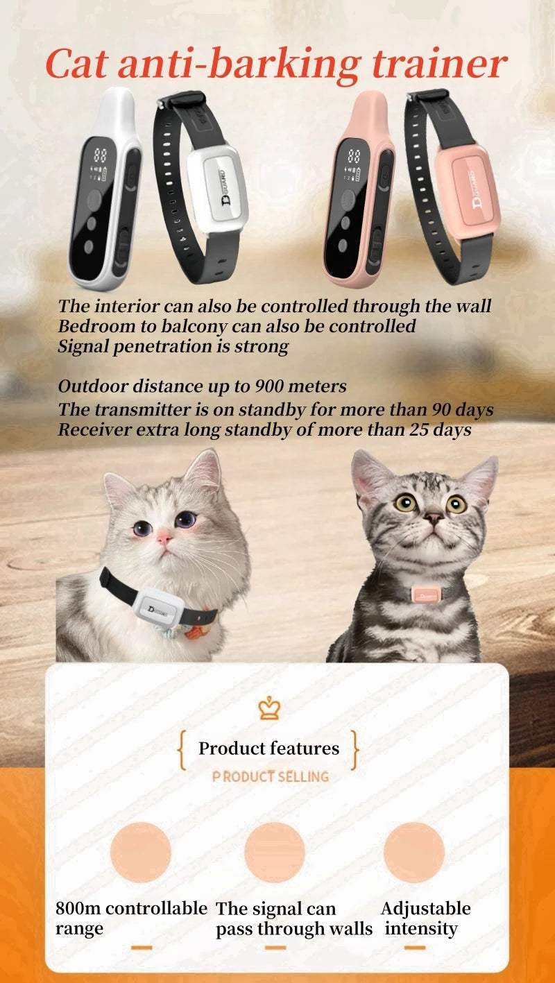 Cat Anti Meowing Collar