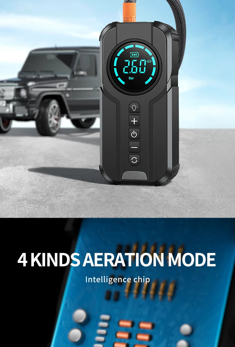 ULTIMATE CAR JUMP STARTER 4-in-1