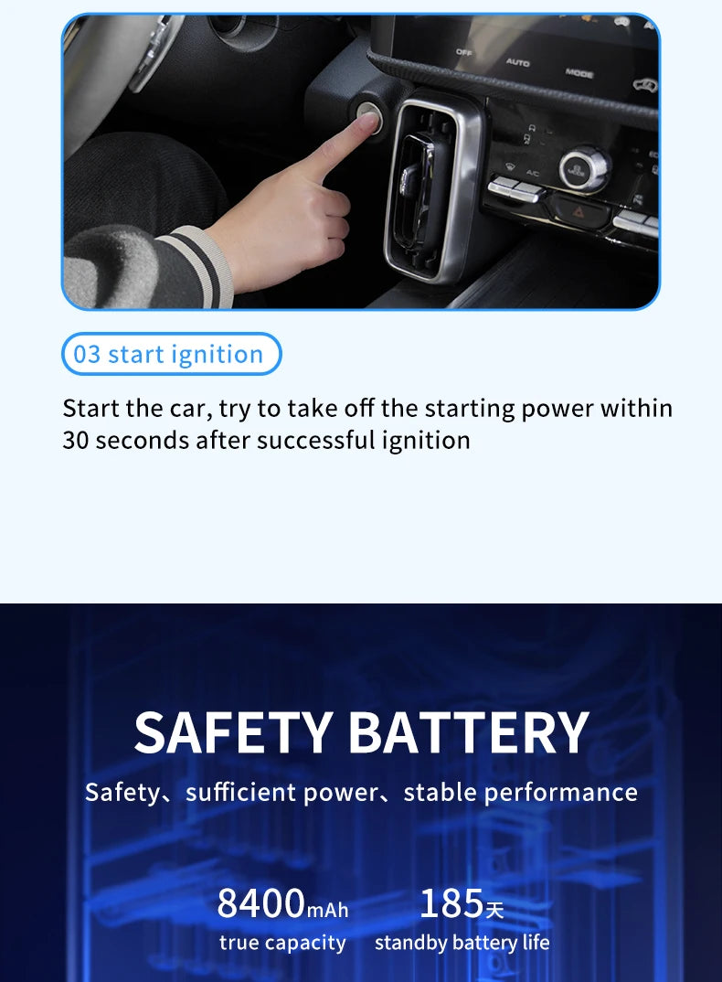 ULTIMATE CAR JUMP STARTER 4-in-1